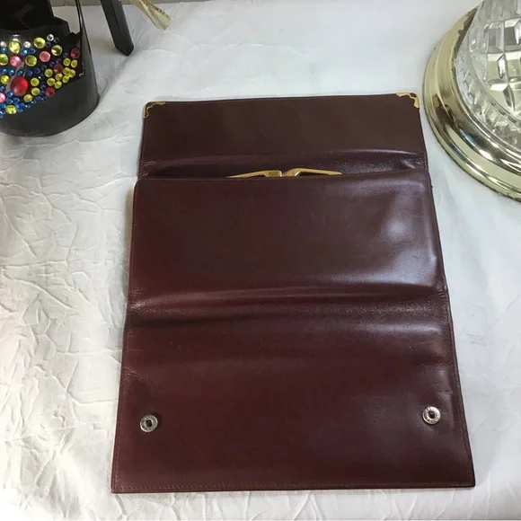 🔴Authentic CARTIER Trifold wallet, made in Paris.